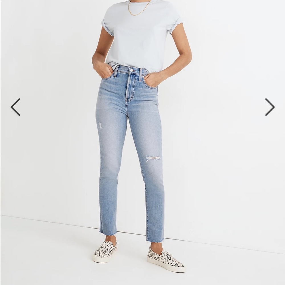 Madewell Perfect Vintage Jeans in Coffey Wash
